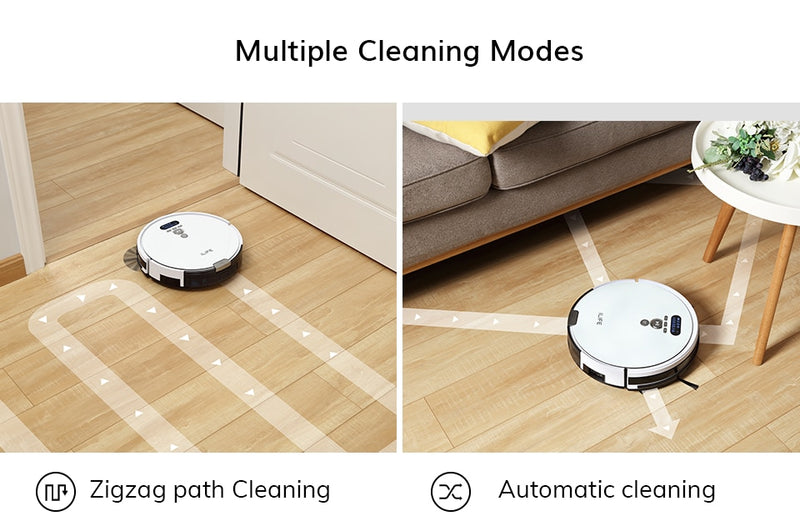 ILIFE V8s/V8 Plus Robot Vacuum Cleaner Vacuum Wet Mop Navigation Planned Cleaning large Dustbin Water Tank Schedule disinfection