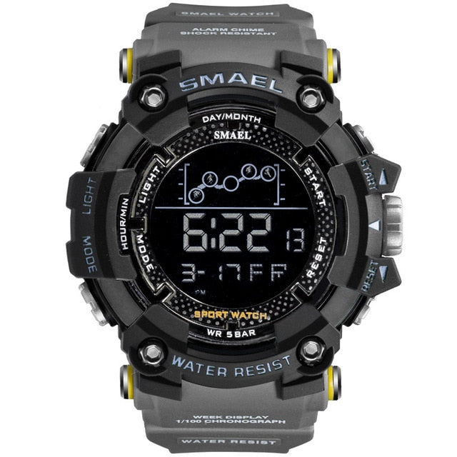 Mens Watch Military Water resistant SMAEL Sport watch