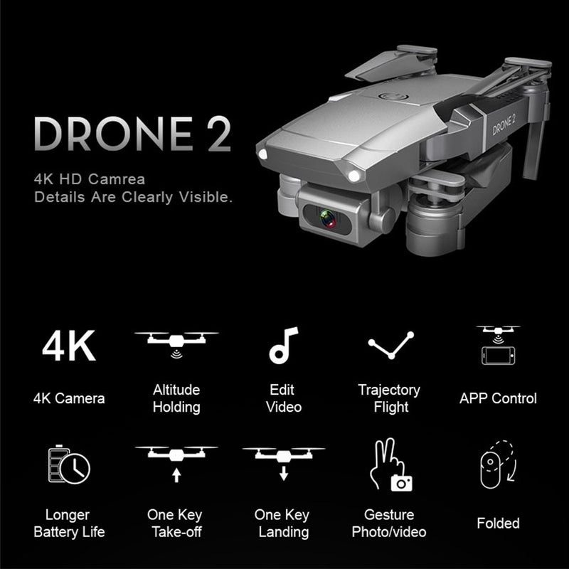 2020 NEW E68 Drone HD wide angle 4K WIFI 1080P FPV