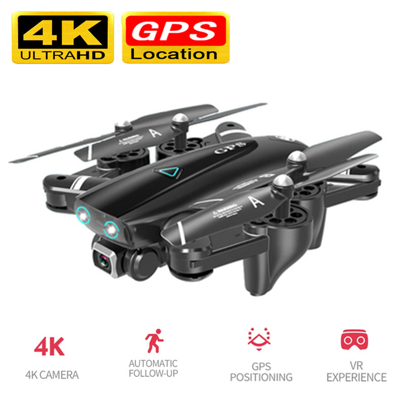 S167 GPS Drone With Camera 5G RC Quadcopter Drones HD 4K WIFI FPV Foldable Off-Point Flying Photos Video Dron Helicopter Toy