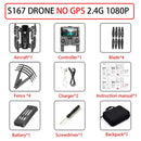 S167 GPS Drone With Camera 5G RC Quadcopter Drones HD 4K WIFI FPV Foldable Off-Point Flying Photos Video Dron Helicopter Toy