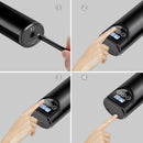 120PSI Motorcycle Bicycle Air Compressor Cordless Handheld Inflatable Air Pump Tyre Inflator Rechargeable for Bike Motorcycle