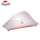 Naturehike Cloud Up Series Ultralight Camping Tent Waterproof Outdoor Hiking Tent 20D Nylon Backpacking Tent With Free Mat