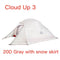 Naturehike Cloud Up Series Ultralight Camping Tent Waterproof Outdoor Hiking Tent 20D Nylon Backpacking Tent With Free Mat