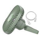 Baseus Magnetic Car Air Cooling Fan 360 Rotation Back Seat Cooler Fan With 1000mAh Battery For Auto Air Conditioner Cooler Fan