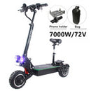 Powerful Electric Scooter 60 V 5600 W 11 inch Off Road Big Wheel fast charge Foldable
