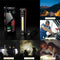 Magnetic LED COB Flashlight Torch PortablBuilt-in Battery USB Cable Working Light for Camping Hunting