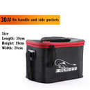 Portable Fishing Bag Folding Thicken Live Fishing Box Tank Bucket Camping Fishing Tackle Fishbox Storage Bag MJ