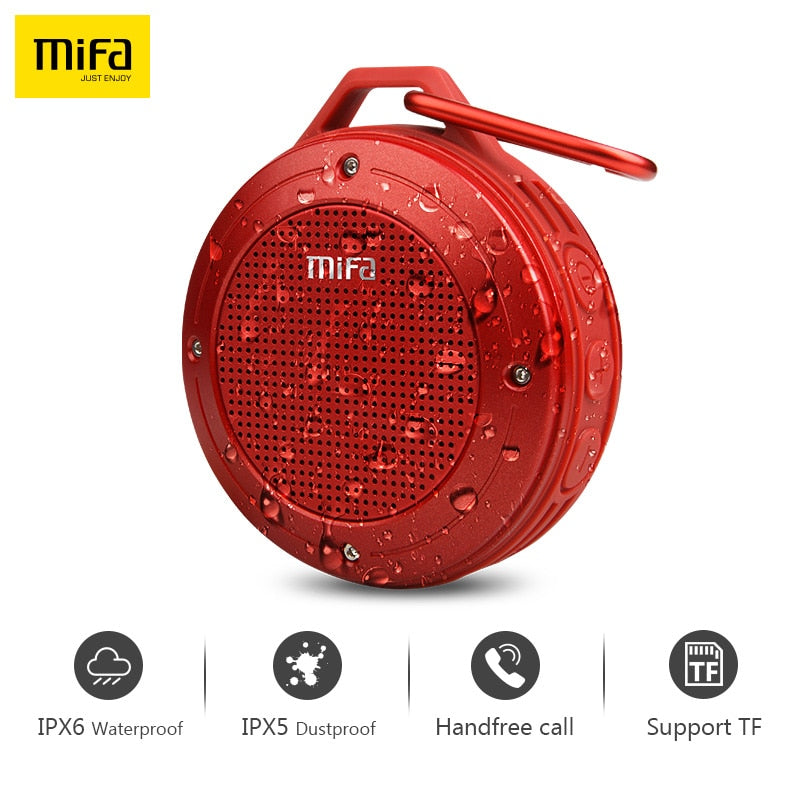 Wireless Bluetooth Speaker Built-in mic Stereo IXP6 Water-proof Outdoor Speaker
