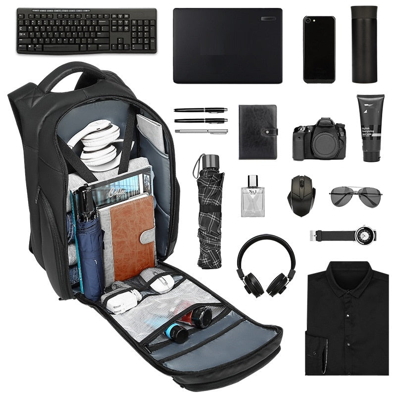 Waterproof Laptop Backpack 15.6 15 16 inch men Large Backpack Outdoor Travel Multi-function