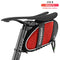 Bike Bag 3D Shell Rainproof Saddle Bag Reflective Rear Seat-post