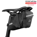 Bike Bag 3D Shell Rainproof Saddle Bag Reflective Rear Seat-post