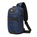 Crossbody Bags Male Waterproof USB Charging Chest Pack Short Trip