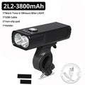 20000 Lumen Bicycle Light USB Rechargeable  Waterproof LED Headlight as Power Bank Bike Accessories
