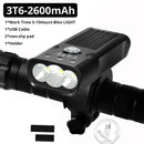 20000 Lumen Bicycle Light USB Rechargeable  Waterproof LED Headlight as Power Bank Bike Accessories