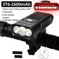 20000 Lumen Bicycle Light USB Rechargeable  Waterproof LED Headlight as Power Bank Bike Accessories