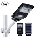 Solar Street Light 20W 40W 60W with Motion Sensor Remote Controller IP65 Waterproof LED Outdoor Light SMD2835 Led Chip