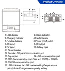 EASUN POWER 3KW Wifi  Solar Inverter 500Vdc PV Input 230Vac 24V 80A MPPT Solar Charger Support Mobile Monitoring USB LCD Control