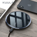 15W Qi Wireless Charger For Xiaomi Mi 9 Pro Mirror Wireless Charging Pad Fast Charger For iPhone 11 X XS Max XR 8 Plus