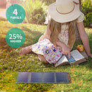 Solar Charger 14W USB Foldable Phone Travel Charger With SunPower Solar Panel Waterproof For iPhone X/8/7/6s/Plus