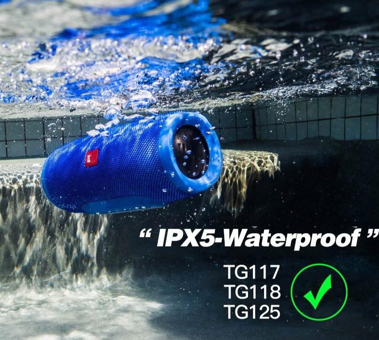 Portable Bluetooth  Speaker 3600 mAh Waterproof Wireless Column 20 W Loudspeakers Support TF Card FM Radio