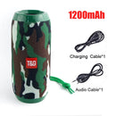 Portable Bluetooth  Speaker 3600 mAh Waterproof Wireless Column 20 W Loudspeakers Support TF Card FM Radio