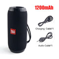 Portable Bluetooth  Speaker 3600 mAh Waterproof Wireless Column 20 W Loudspeakers Support TF Card FM Radio