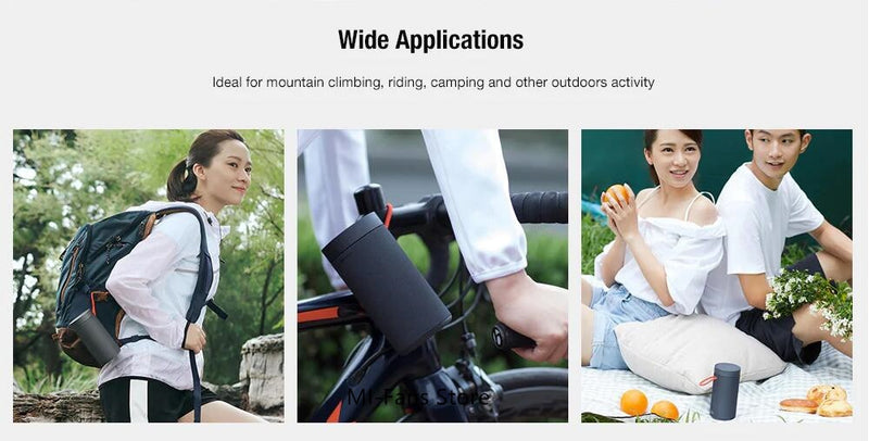 Outdoor Bluetooth speaker Portable Wireless Dual microphone Speaker MP3 Player Stereo Music surround Waterproof Speakers