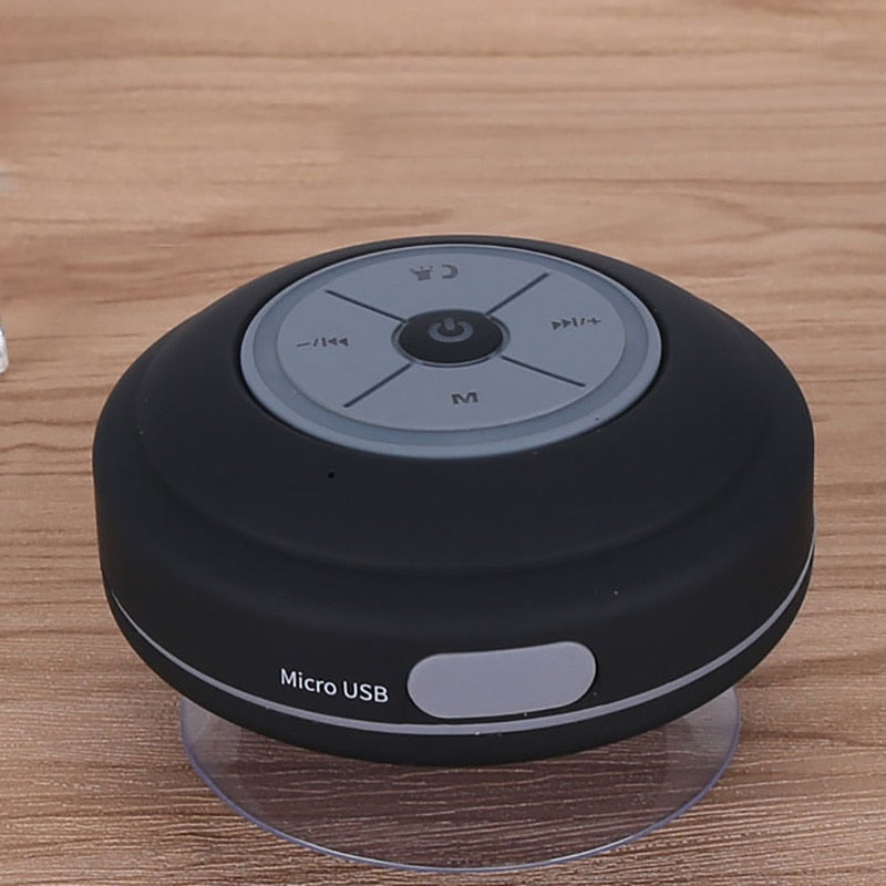 Wireless Bluetooth Speaker Portable Waterproof Shower Speaker MP3