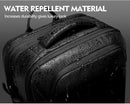 Men Travel Backpack Expandable Large Capacity USB Charging 15.6 inch Laptop Backpack Waterproof