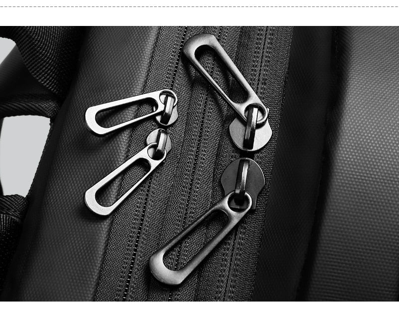 Men Travel Backpack Expandable Large Capacity USB Charging 15.6 inch Laptop Backpack Waterproof