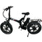 CSC Snow 20" 4.0 tire 48V 500W electric bike fat mountain folding Ebike 48V 15.6AH lithium battery 2A Charger