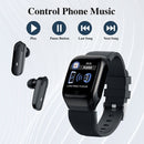 2020 new smart band A300 smart watch bracelet with bluetooth headset headphones tws Heart rate blood pressure pedometer PSG