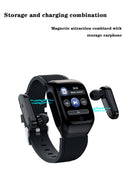 2020 new smart band A300 smart watch bracelet with bluetooth headset headphones tws Heart rate blood pressure pedometer PSG