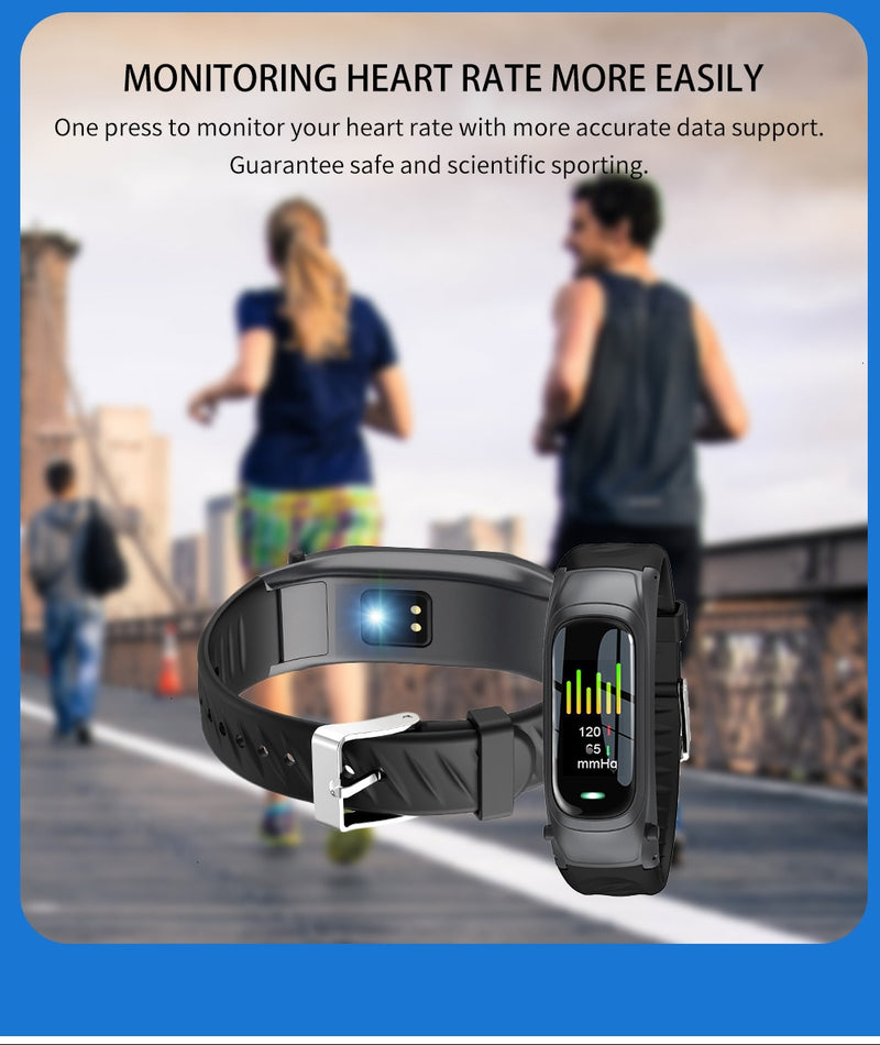 Jelly Comb Smart Watch Bluetooth Earphone 2 In 1 Bluetooth 5.0 Chip IP67 Waterproof Sport SmartWatch for IOS Android Call Dial