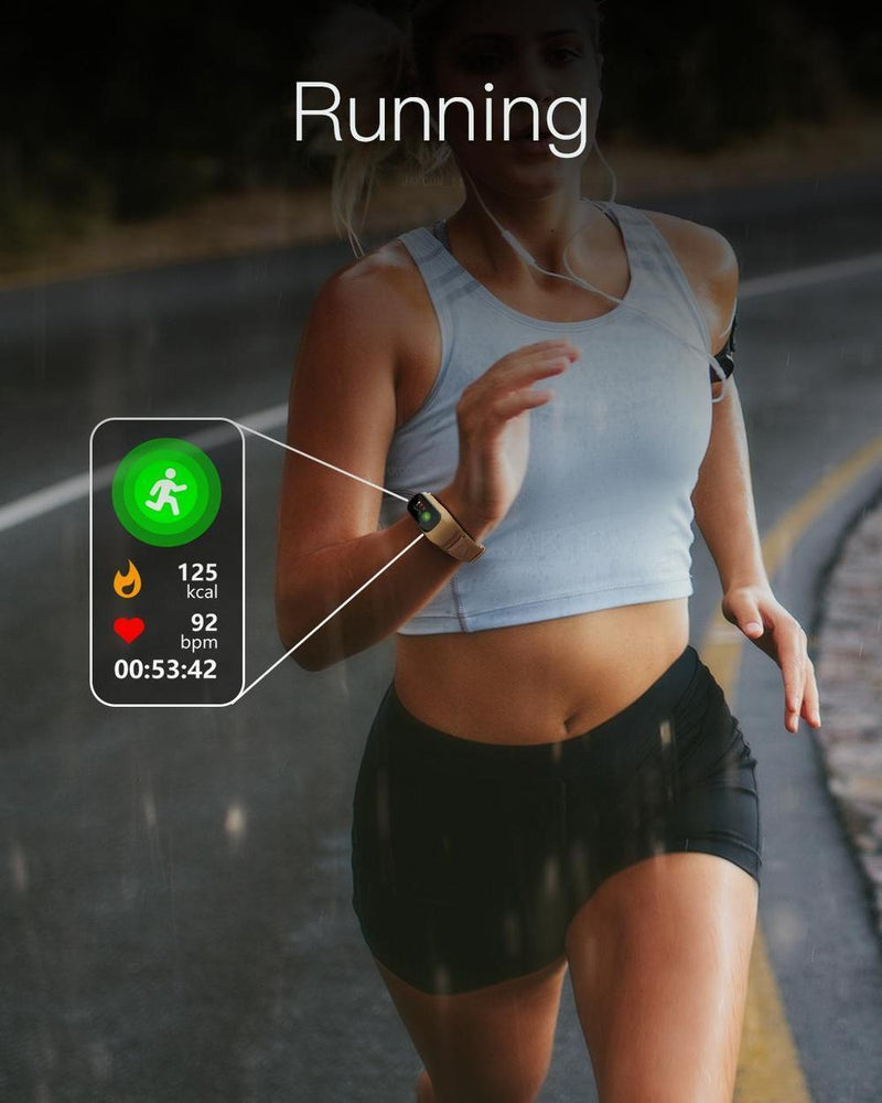 Smart Watch with Bluetooth Earphone Heart Rate Monitors fitness tracker Earphone Sport Watch