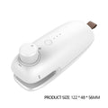 USB Charging Portable Heating Plastic Sealing Machine Food Sealing Bags