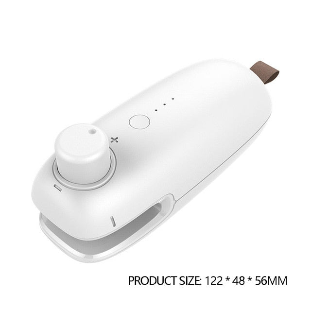 USB Charging Portable Heating Plastic Sealing Machine Food Sealing Bags