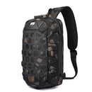 Crossbody Bags Male Waterproof USB Charging Chest Pack Short Trip