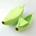 Banana Cat Bed House Warm Durable Portable Pet Basket