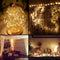 LED String 3*AA Battery Powered Decorative Silver String Christmas Lights 2M/5M/10 Warm White White for Christmas Wedding Party