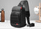 Men Chest Bag for 9.7" iPad USB Backpack Charging Short Trip Messenger Bags Water Repellent