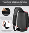 Men Chest Bag for 9.7" iPad USB Backpack Charging Short Trip Messenger Bags Water Repellent