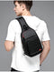 Men Chest Bag for 9.7" iPad USB Backpack Charging Short Trip Messenger Bags Water Repellent