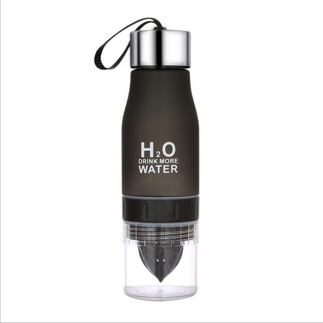 650 ML H2O  Juice Fruit Water Bottle Infuser  For Outdoor Sports Bottle BPA