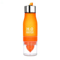 650 ML H2O  Juice Fruit Water Bottle Infuser  For Outdoor Sports Bottle BPA