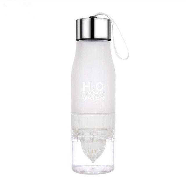 650 ML H2O  Juice Fruit Water Bottle Infuser  For Outdoor Sports Bottle BPA