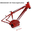 BBS02B 48 V 500 W Mid Drive Motor Electric Bike Conversion Kit DPC18 850C P850C 500C C965 Display E Bicycle 8fun BBS02